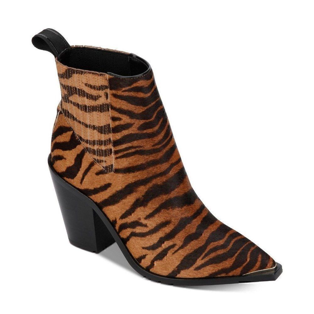 Kenneth Cole NY Memory Foam Animal-Print Booties
